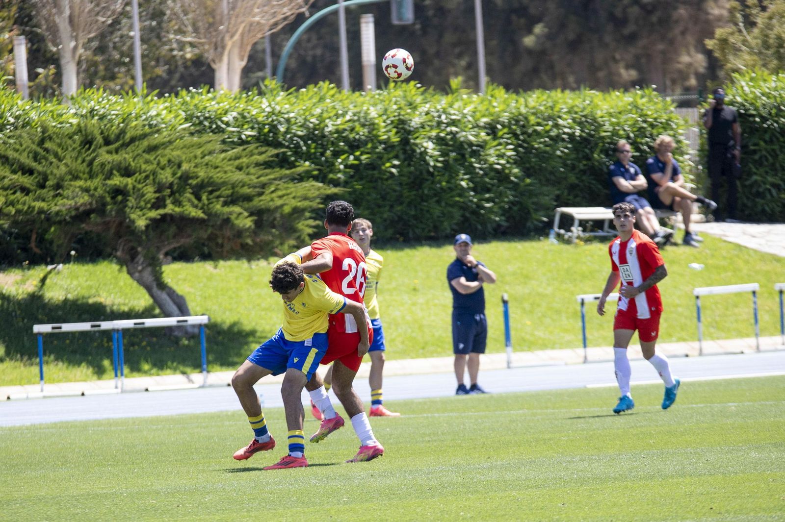 Partido de Segunda RFEF entre el Almería B y el Cádiz Mirandilla