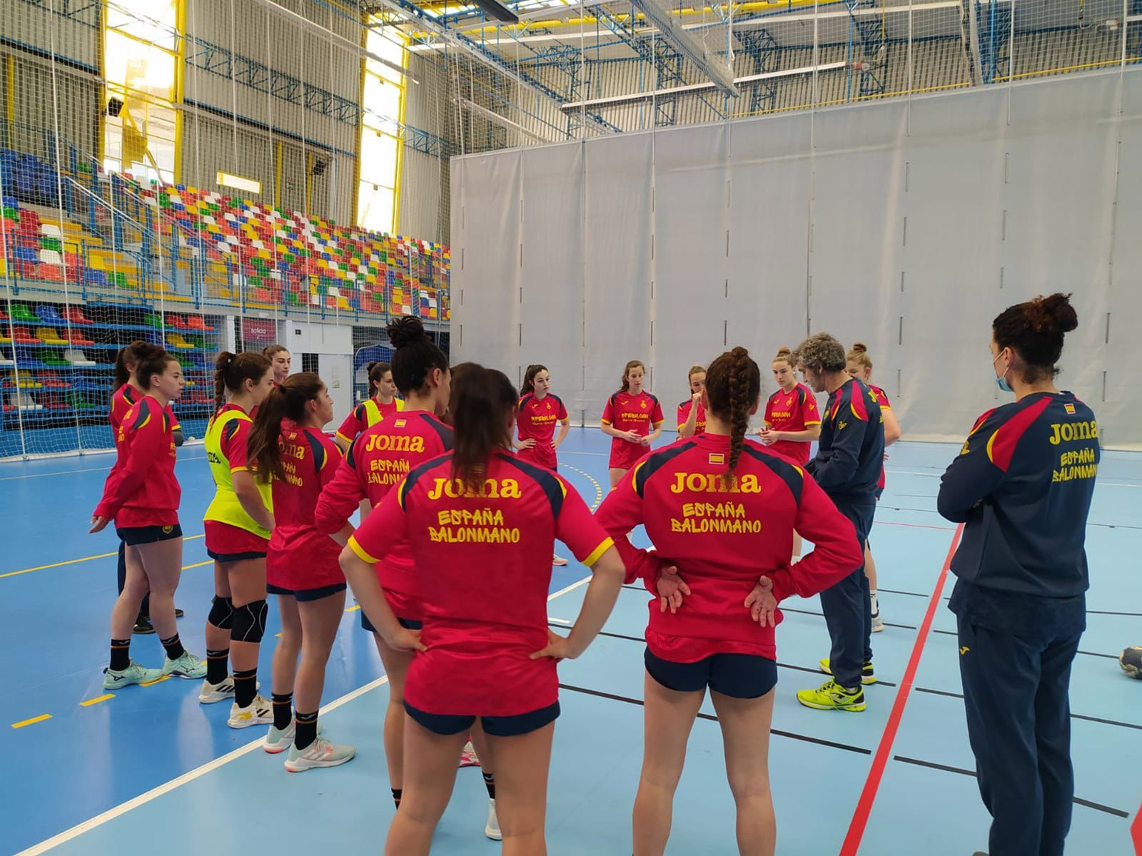 Selección española junior.