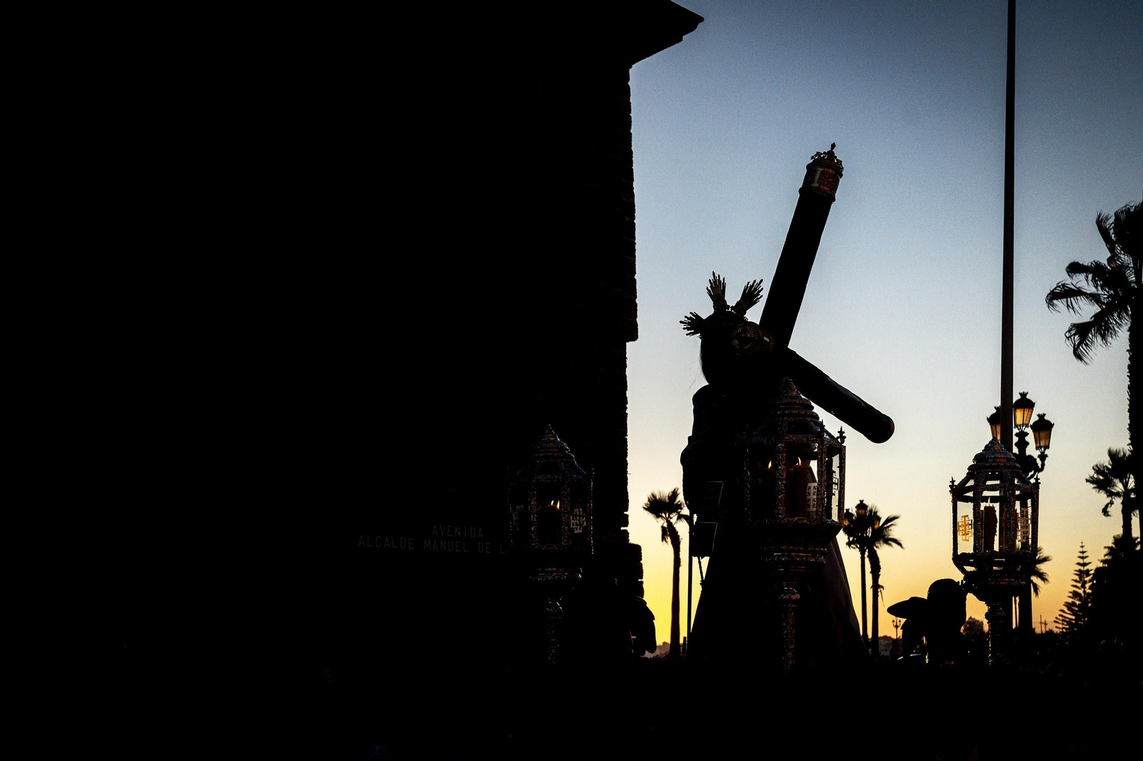 Las imágenes históricas del Nazareno en Puerta Tierra