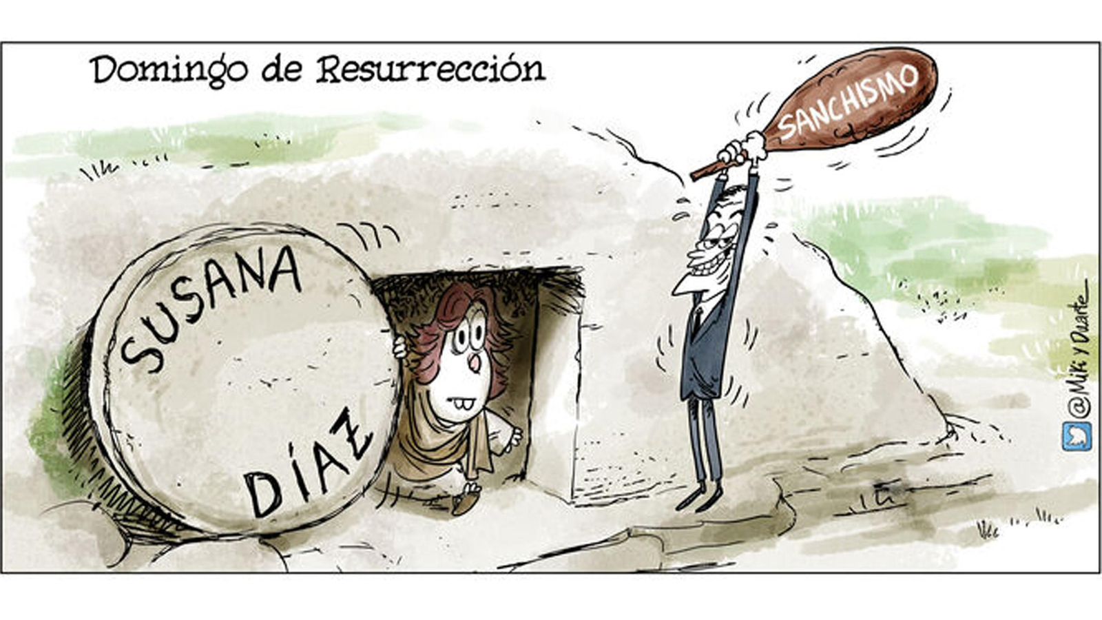 Susana Díaz, cronología viñeta a viñeta