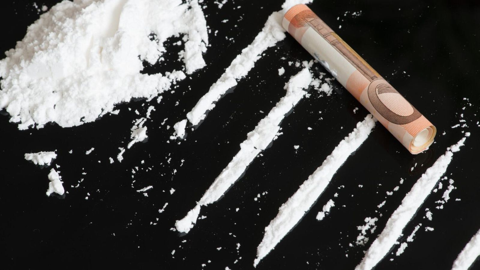 La cocaína es una droga recreativa altamente estimulante