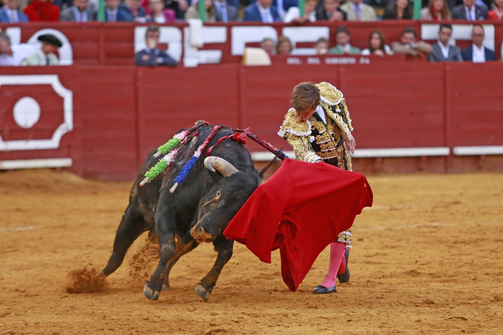Corrida de toros de "Paquirri", Morante y "El Juli" en Jerez