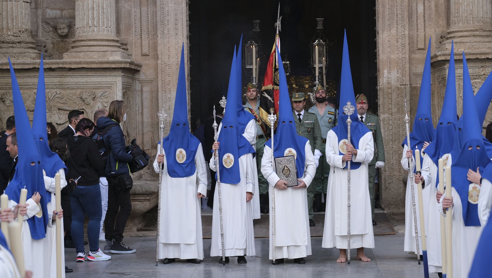 Procesión de Prendimiento en Almería, en imágenes