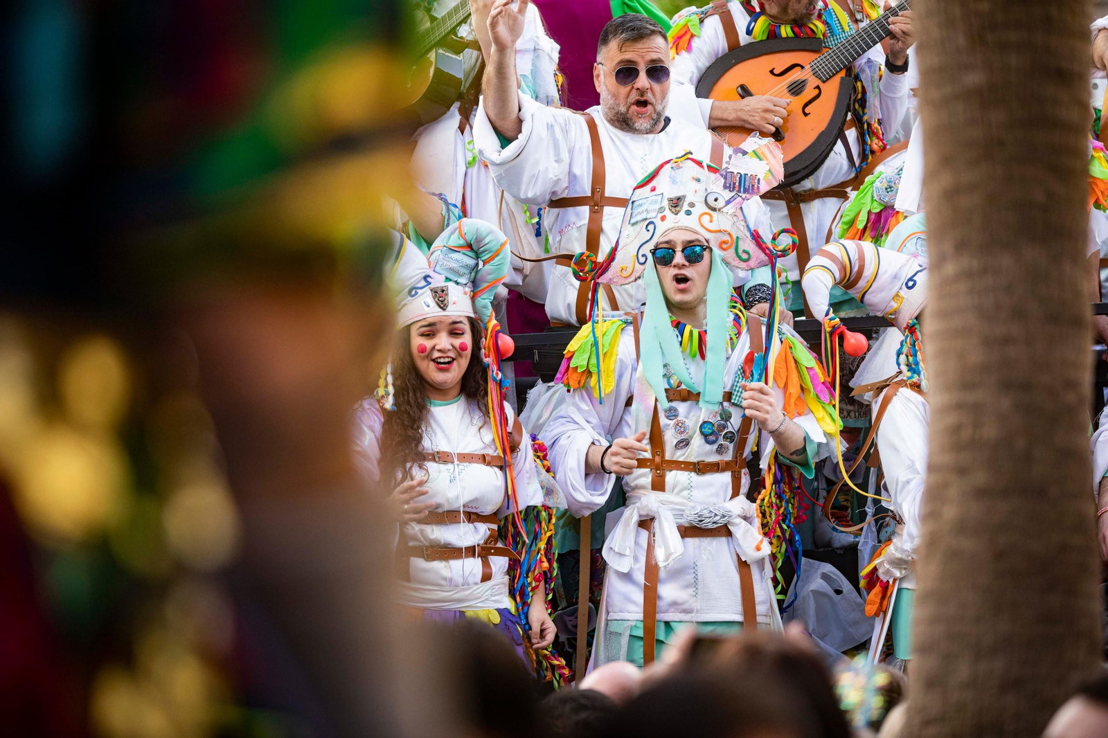Todas las imágenes de los carruseles de coros de la Viña y el Mentidero del Carnaval de Cádiz 2024