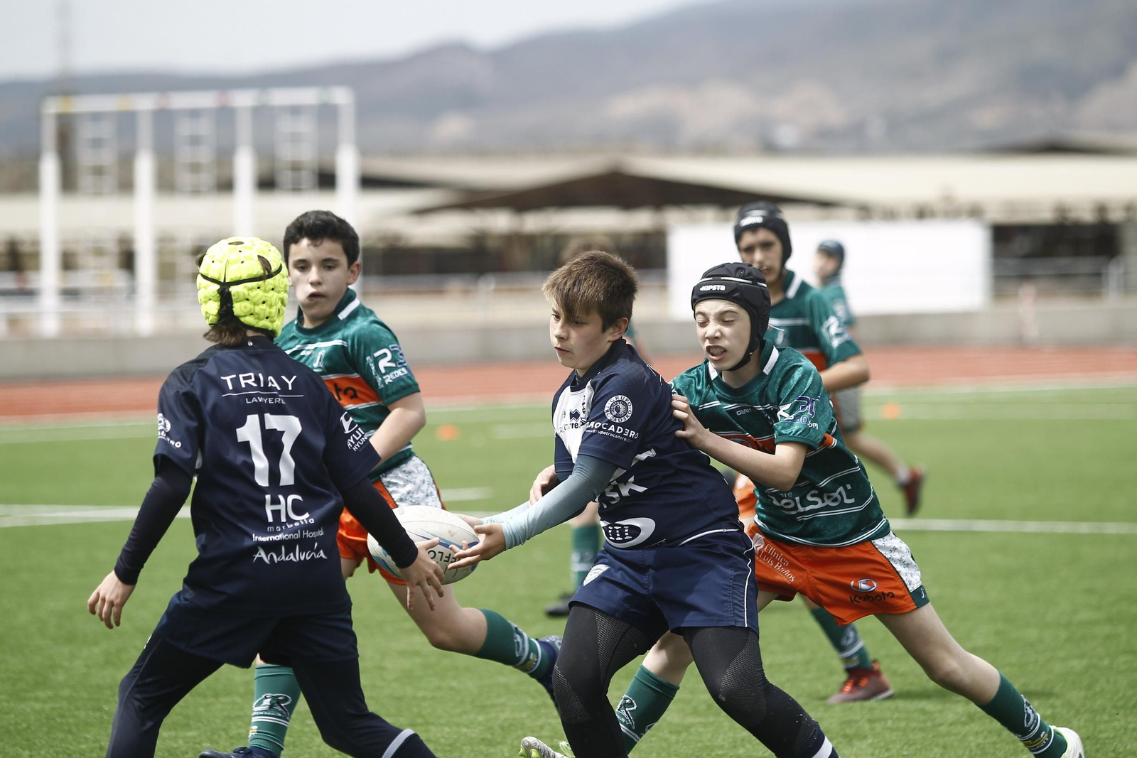 Fotogalería rugby sub-12 andaluz en la Base de La Legión. Viator (Almería)