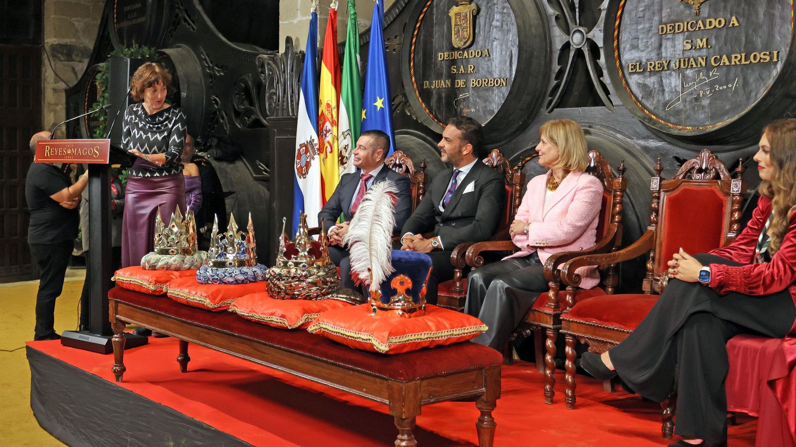 Imágenes de la presentación de los Reyes Magos de Jerez 2025