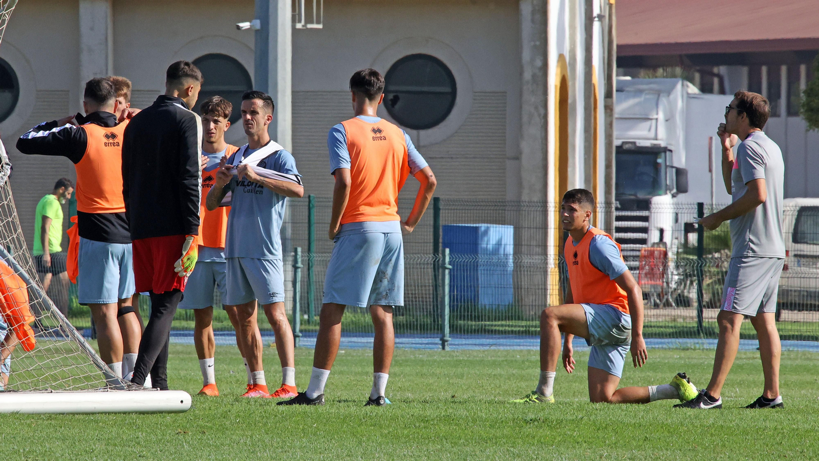 Entrenamiento del Xerez DFC en el 'Pepe Ravelo'