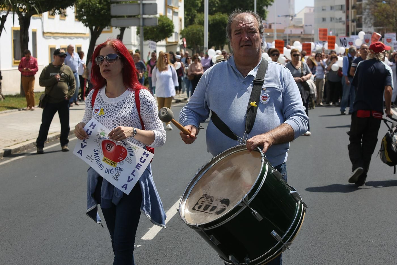 Las Imágenes de la Manifestación por una Sanidad Digna