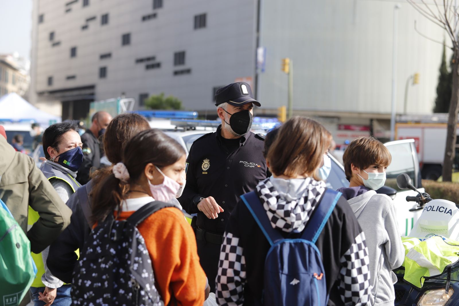 Imágenes de las actividades del Día Europeo del 112