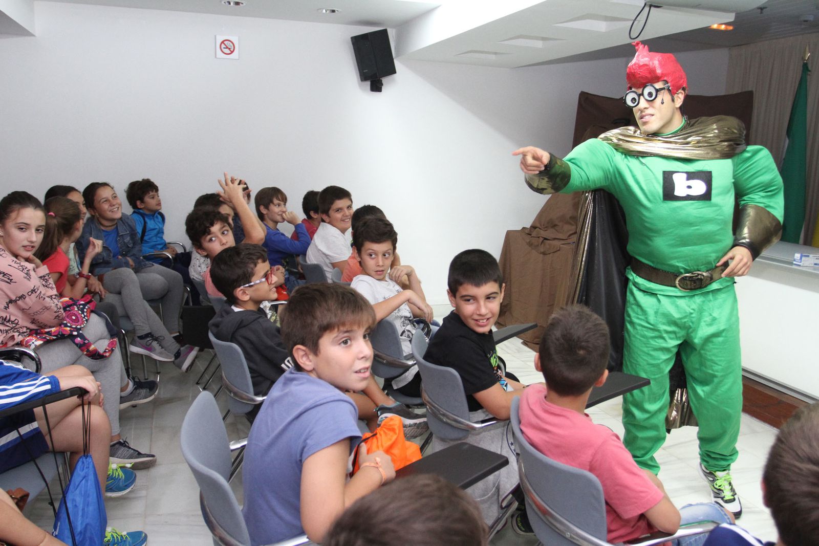 Biblos el superhéroe de la biblioteca