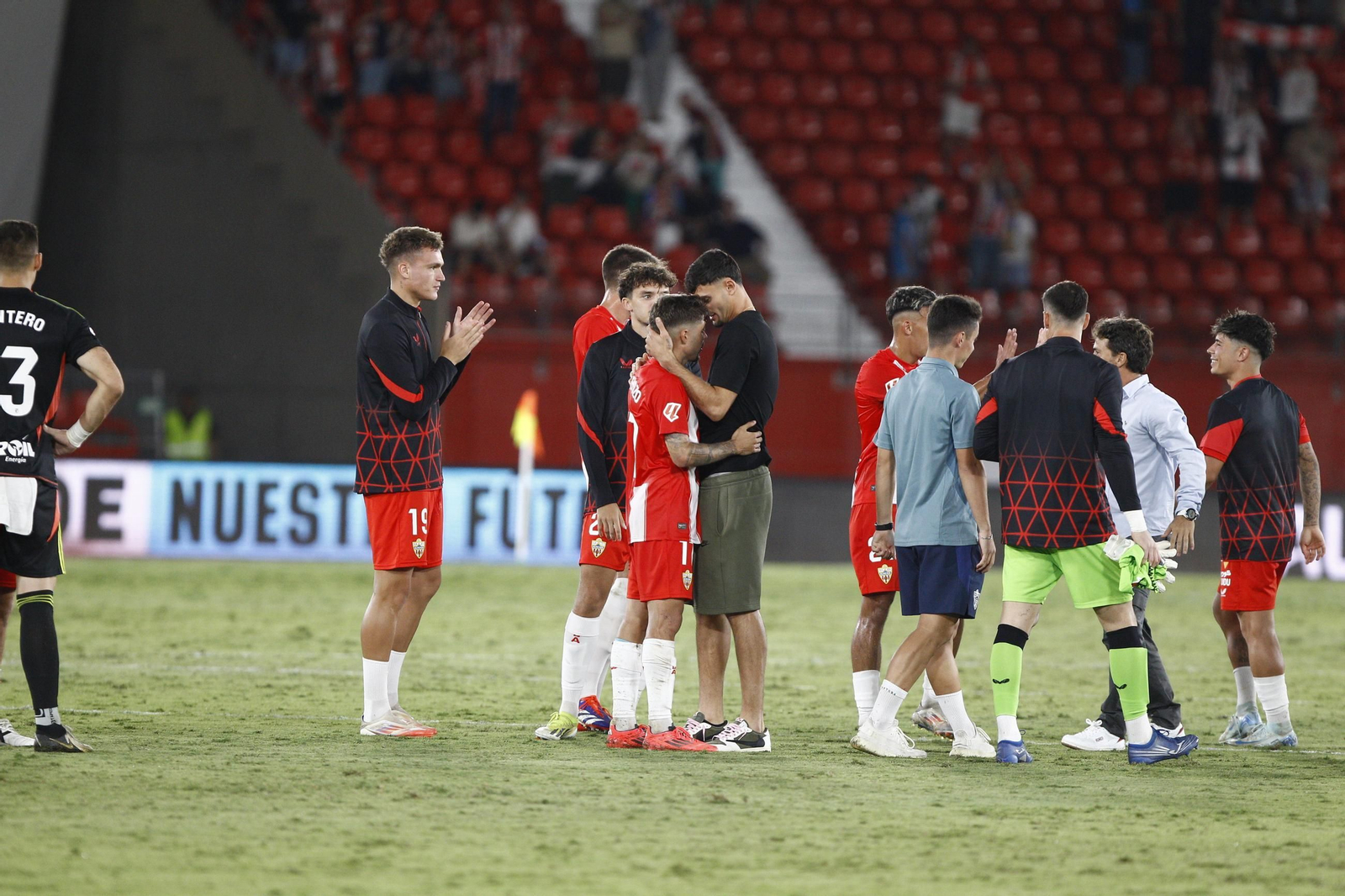 La victoria de la U.D. Almería ante el Real Burgos, en imágenes