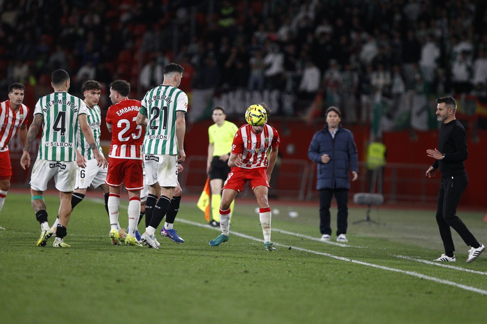 Las fotografías del partido U.D. Almería-Córdoba C.F.