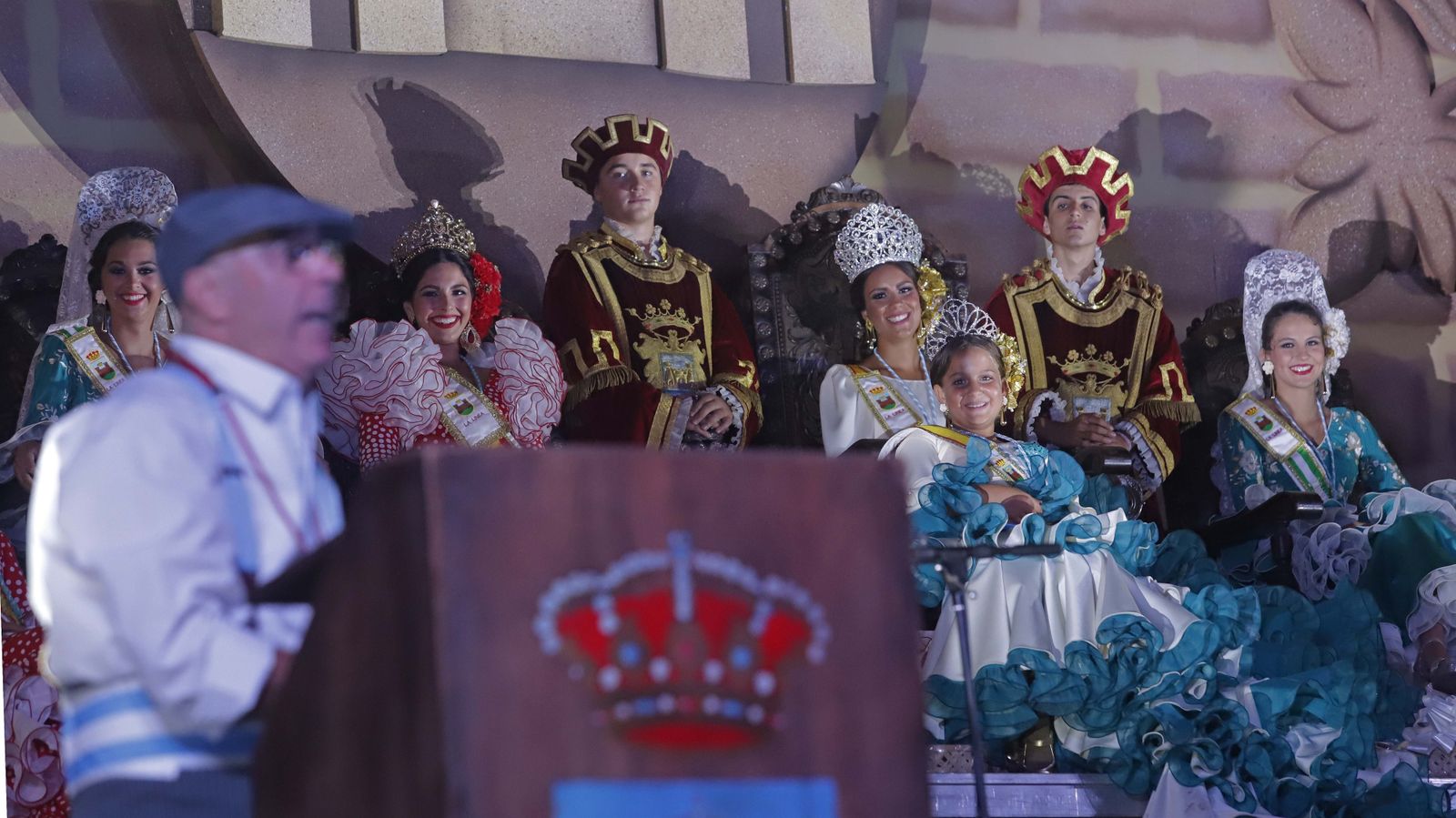 Fotos de la Coronación de las Reinas y Damas de la Feria de La Línea 2022