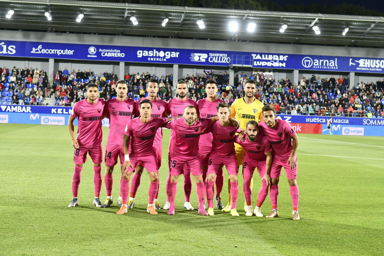 Las fotos del Huesca - Málaga CF