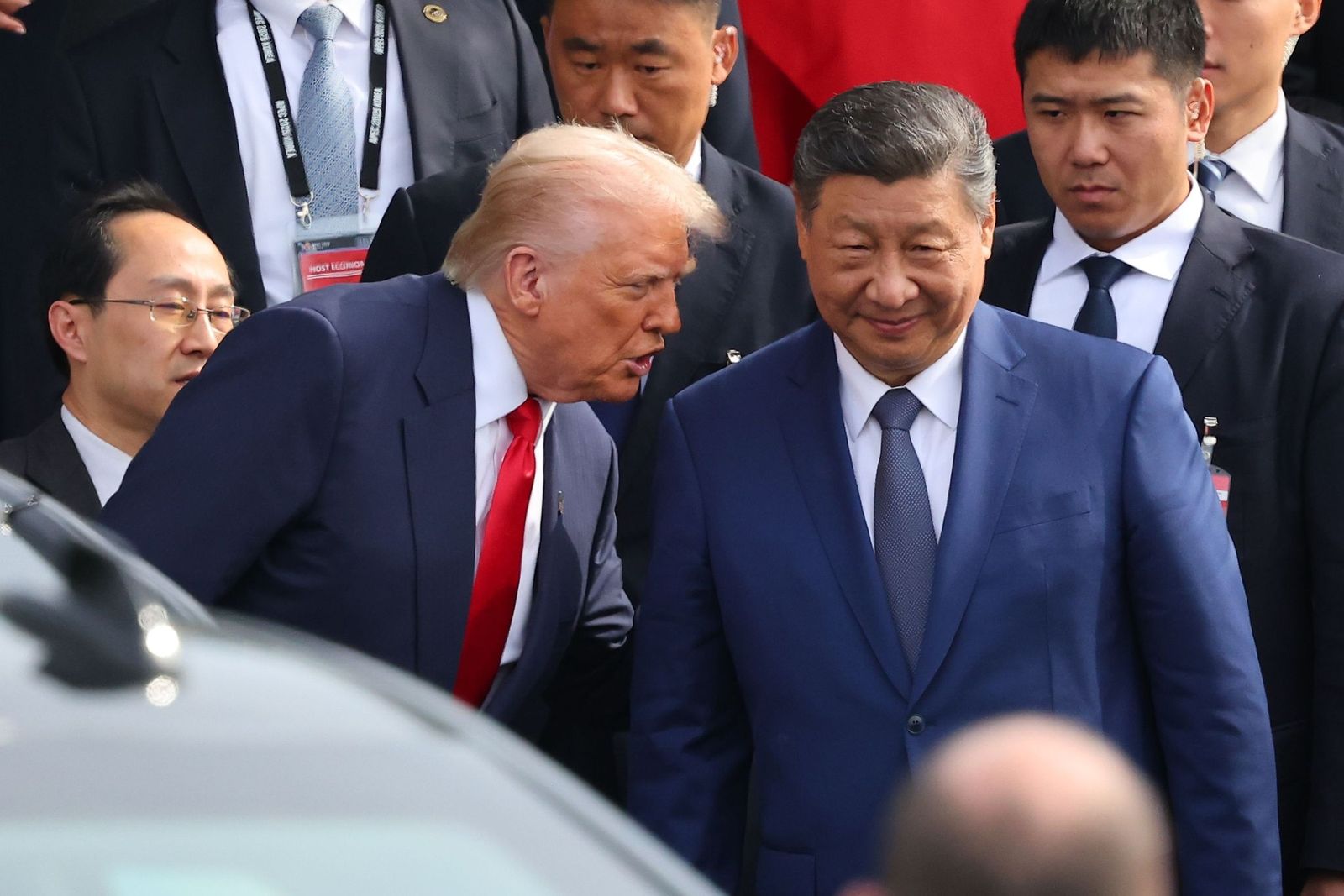 Fotografía de archivo del presidente de Estados Unidos, Donald Trump , y su homólogo chino, Xi Jinping.