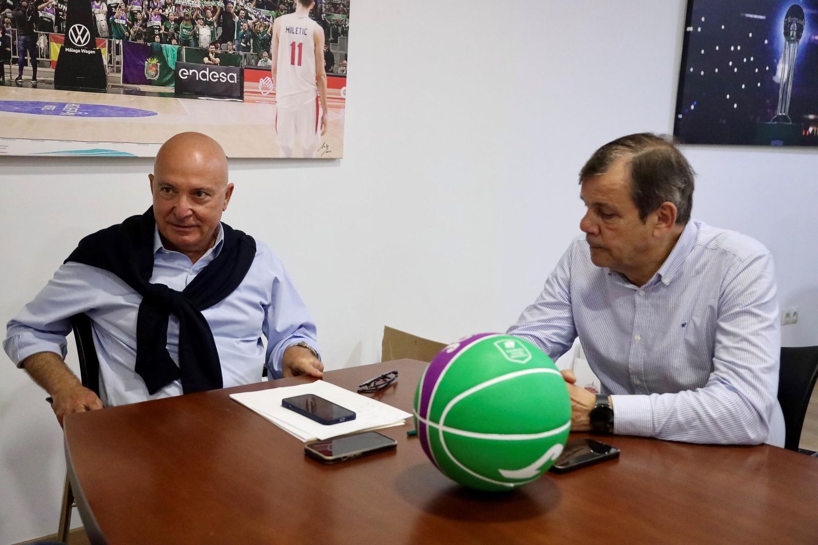 La entrevista a López Nieto y Juanma Rodríguez, en fotos