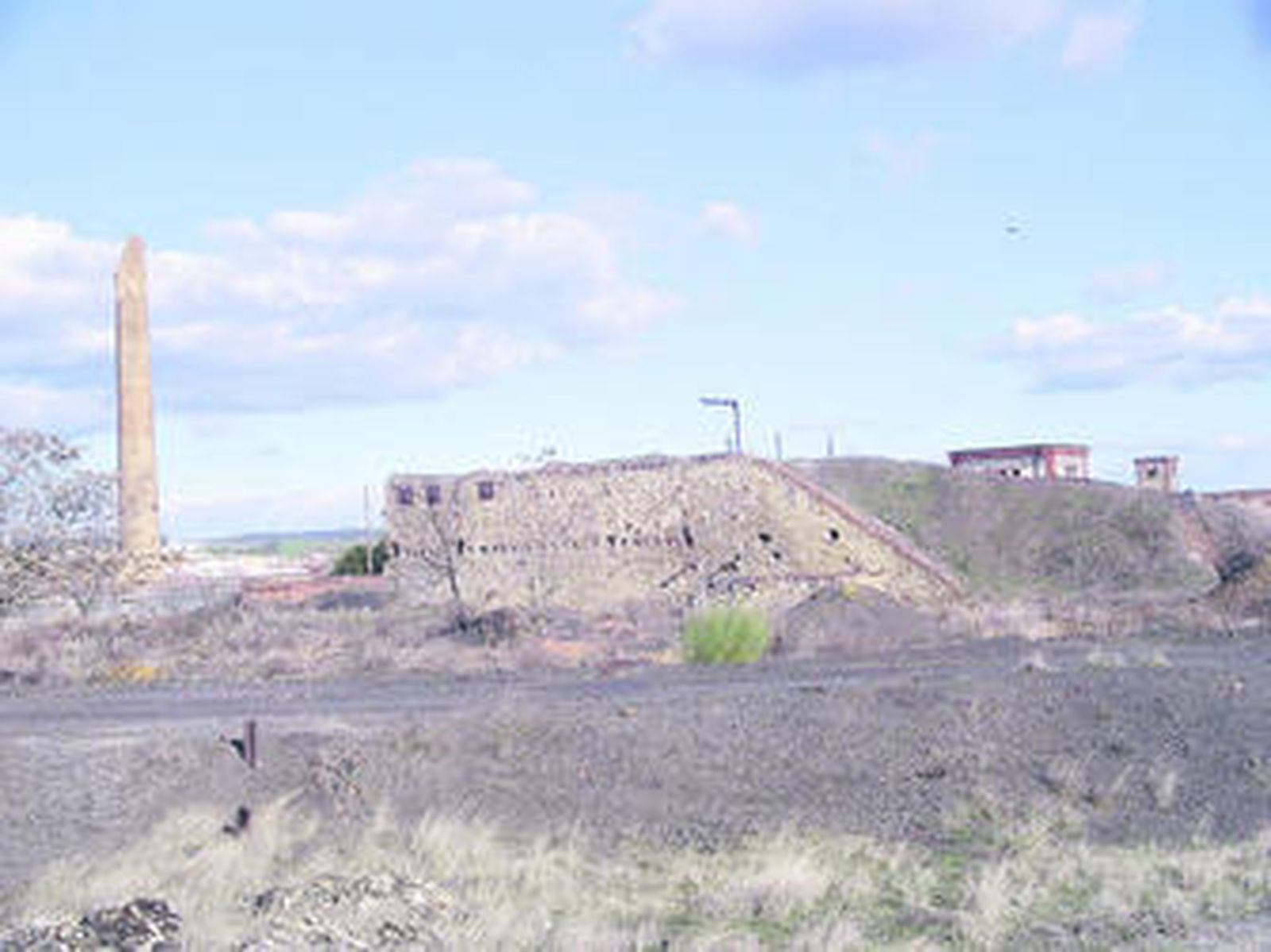 Detalle de los terrenos en los que se ubica la mina Santa Rosa, pertenecientes al Cerco Industrial.