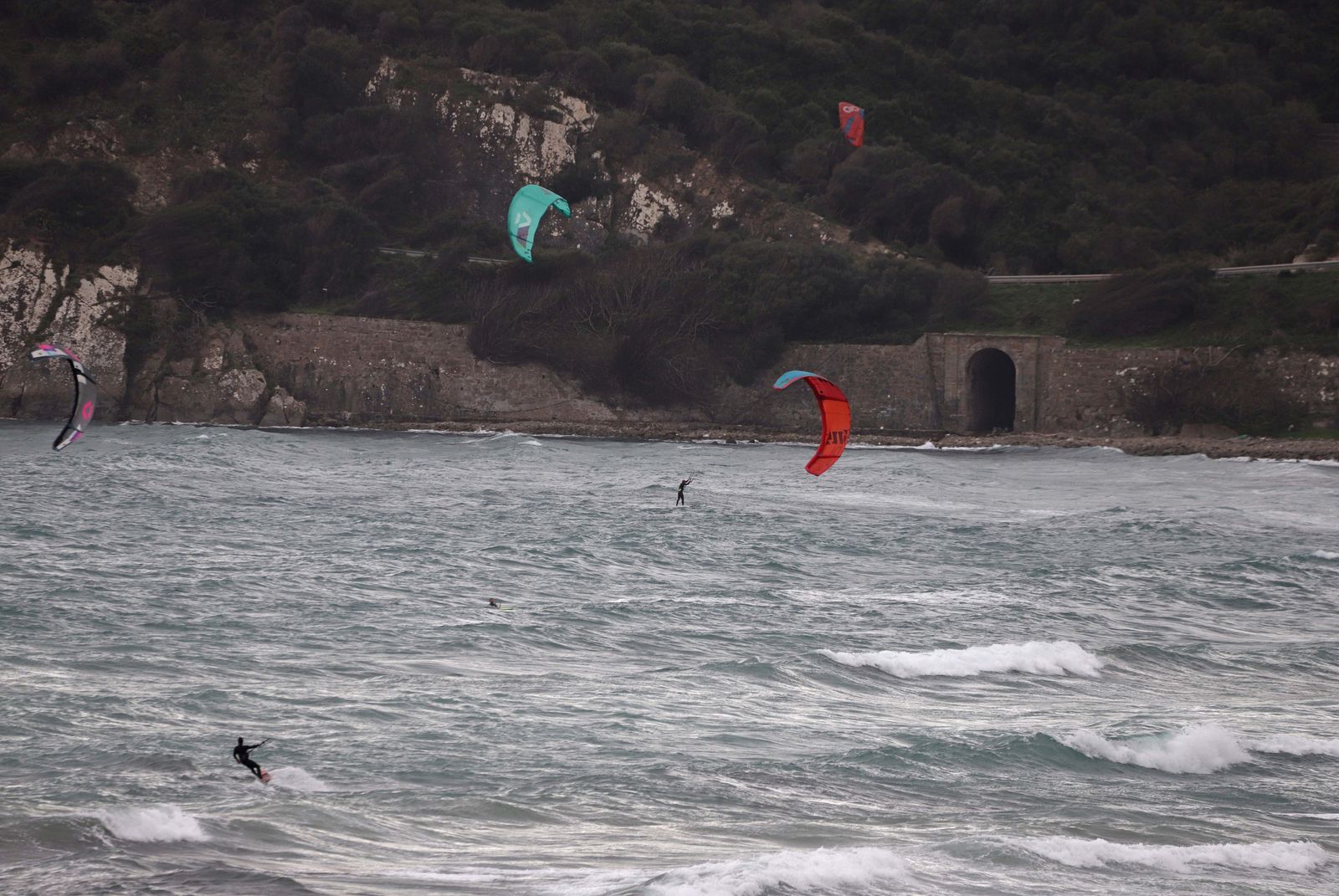 Temporal en la Bahía de Algeciras