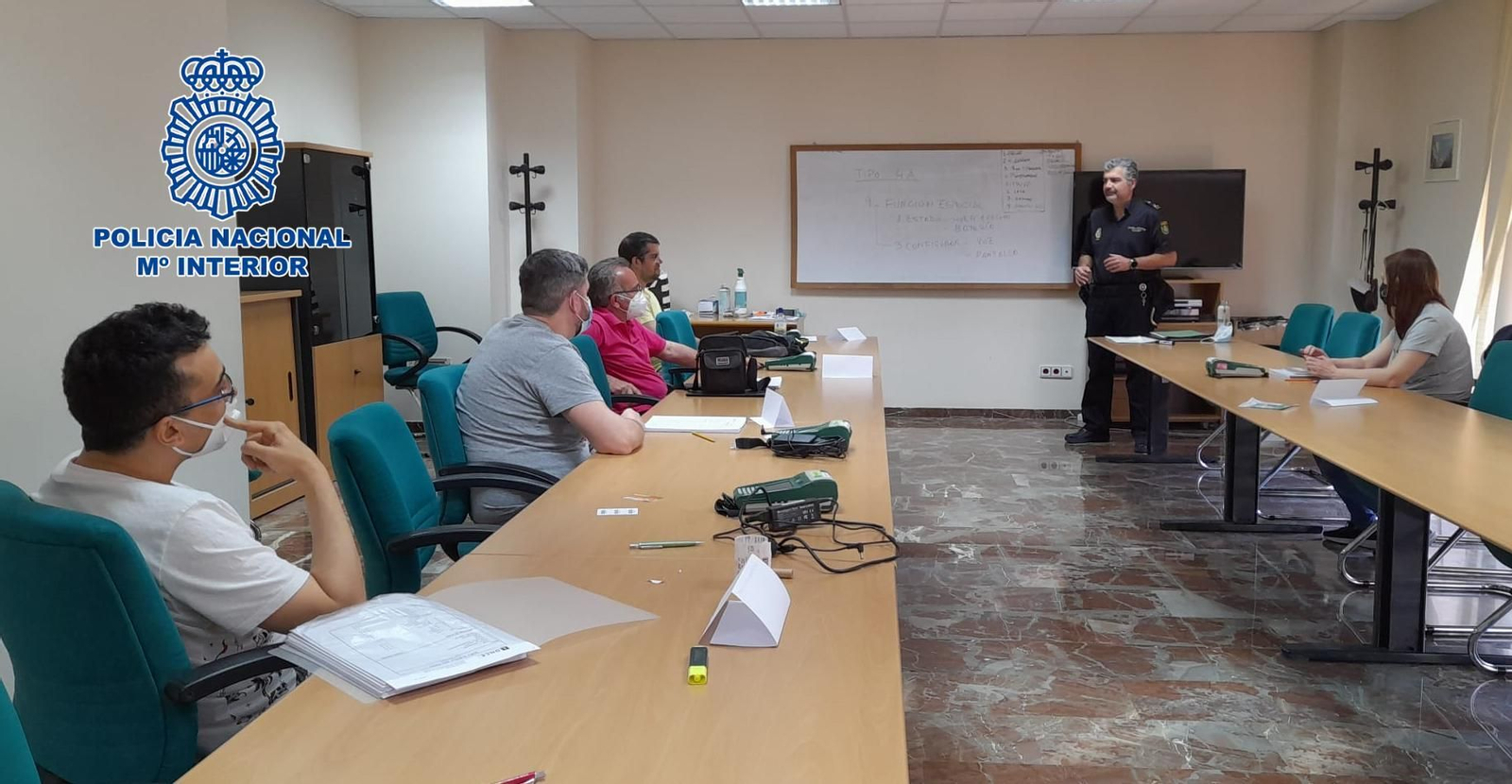 Un momento de uno de los cursos.