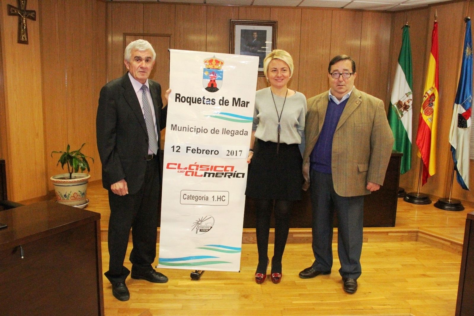 Presentación de la llegada.