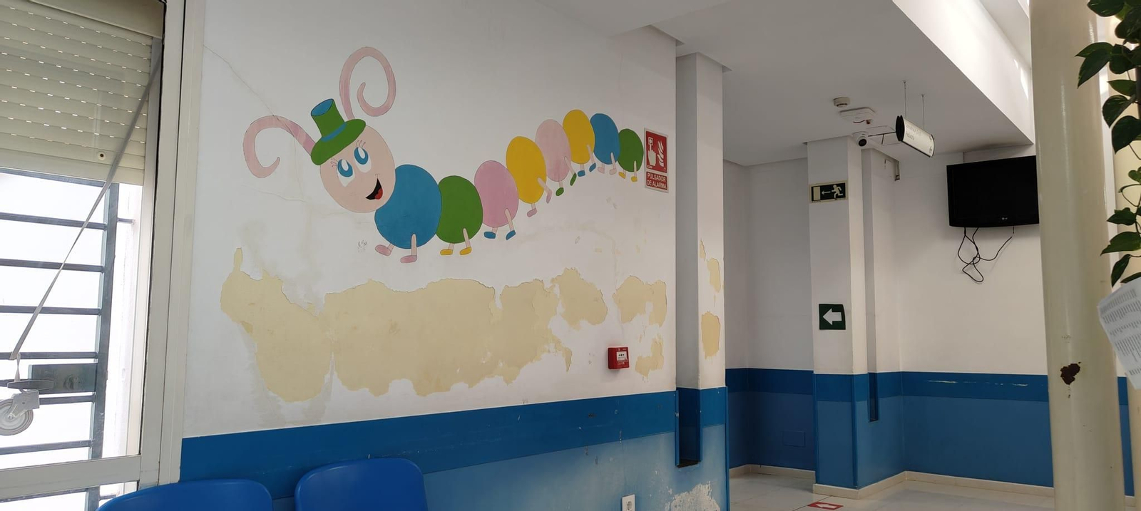 Área de Pediatría en el centro de salud de La Granja.