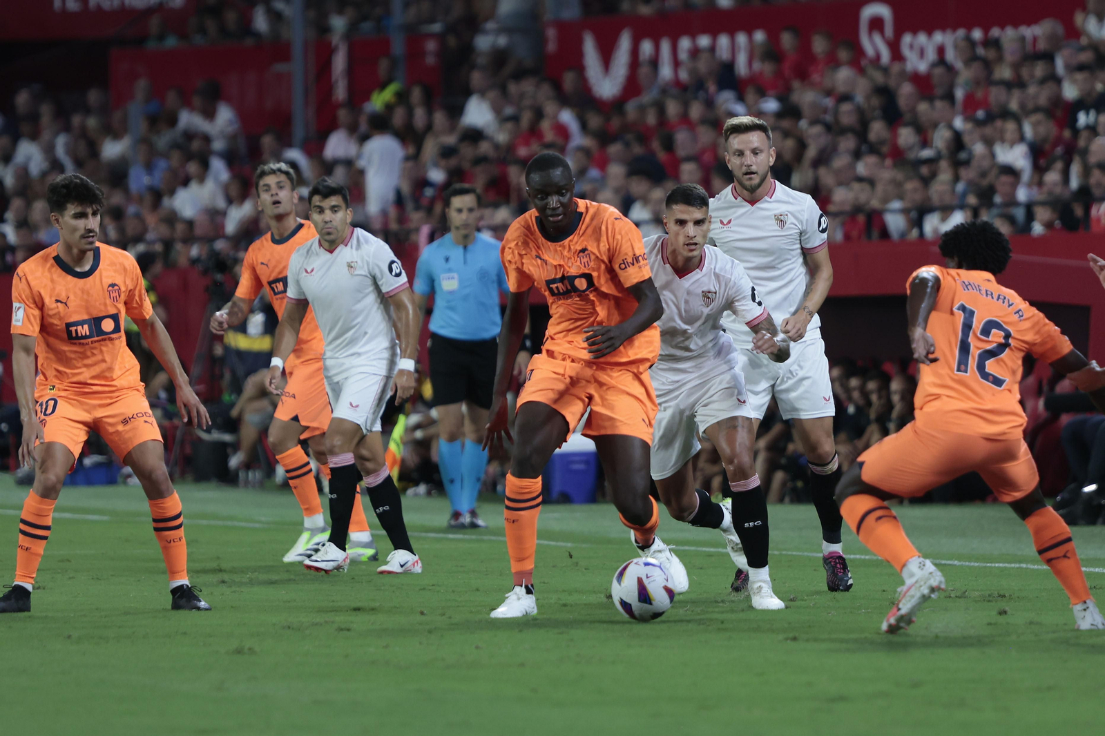 Las imágenes del Sevilla - Valencia