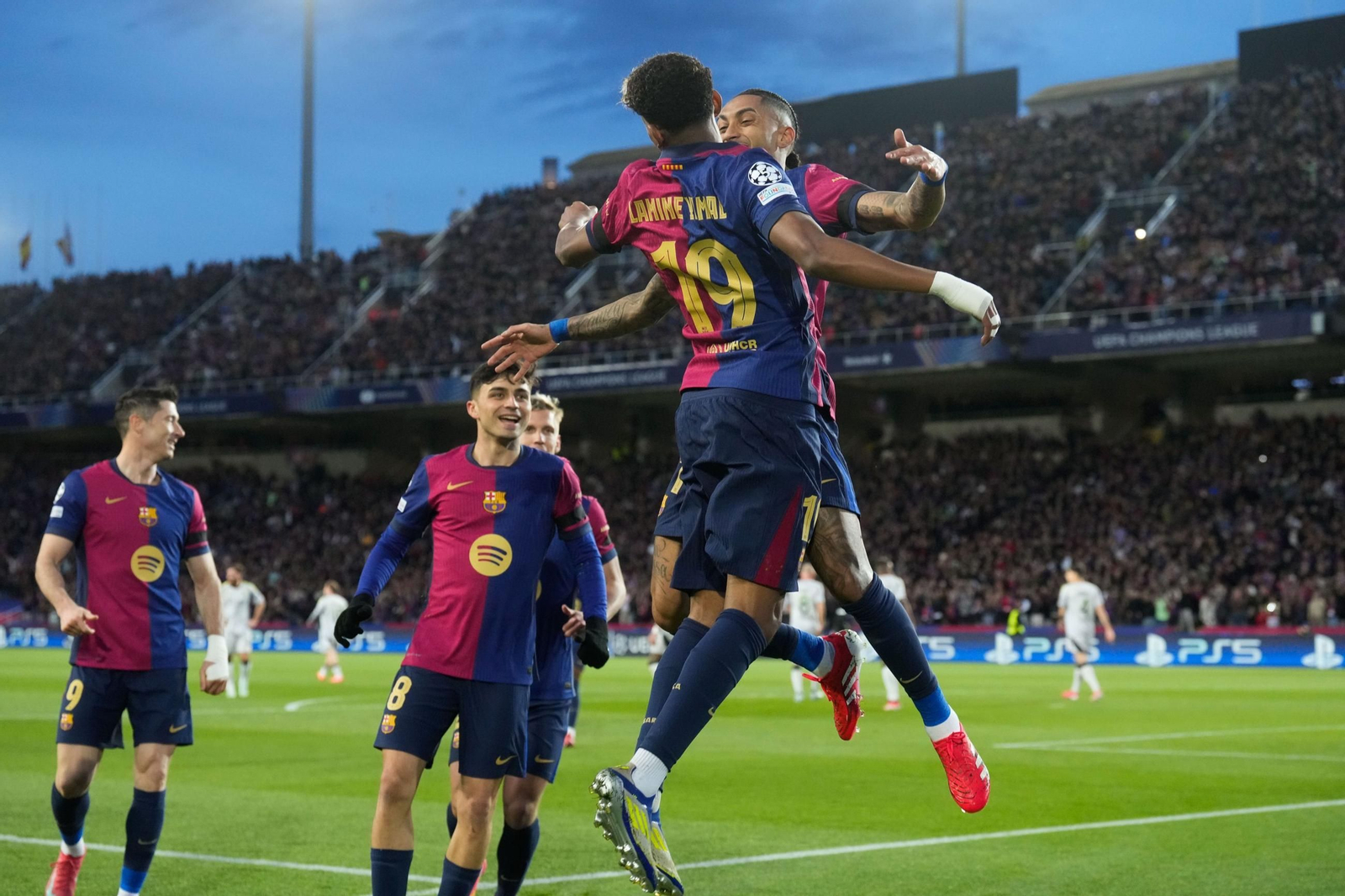 Las fotos del Barcelona - Benfica