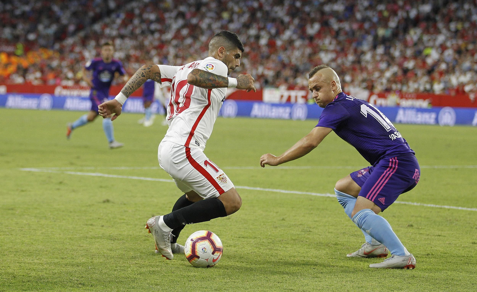 Las imágenes del Sevilla-Celta