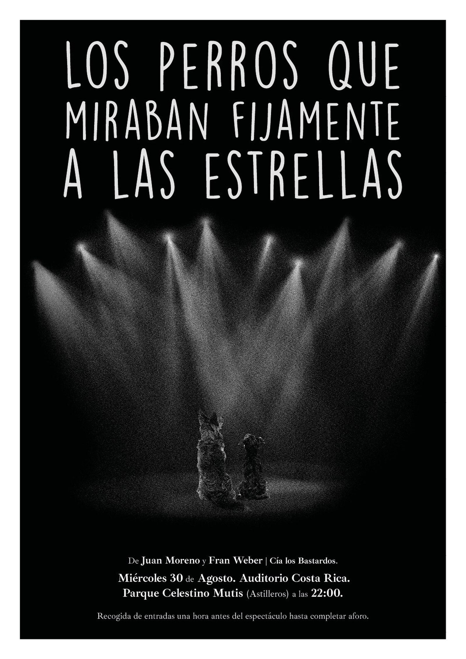 Cartel de la obra de Los Bastardos.