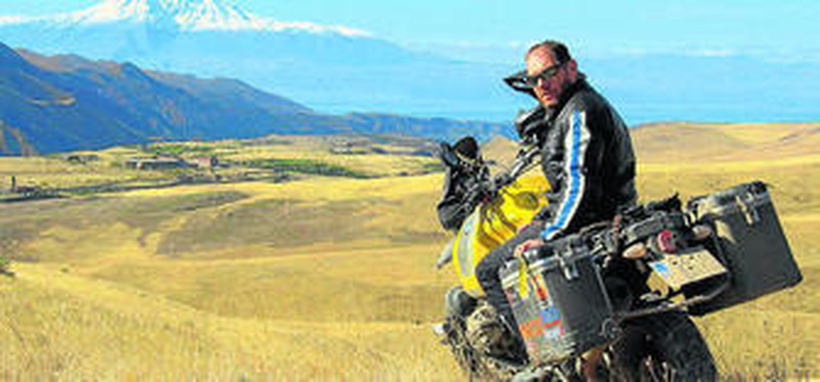 El autor de viajes de aventura.