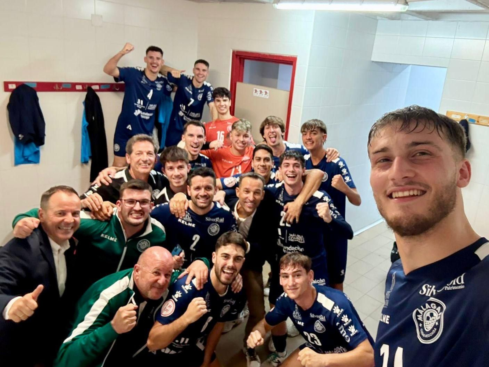 Vestuario del Málaga Ciudad Redonda.