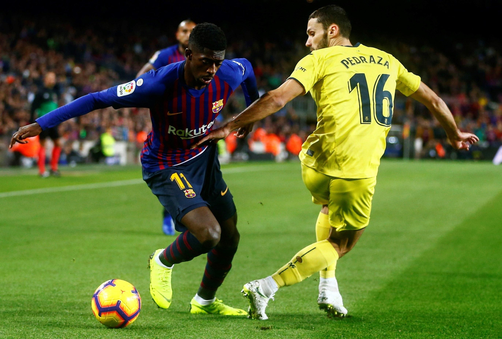 Las imágenes del Barcelona-Villarreal