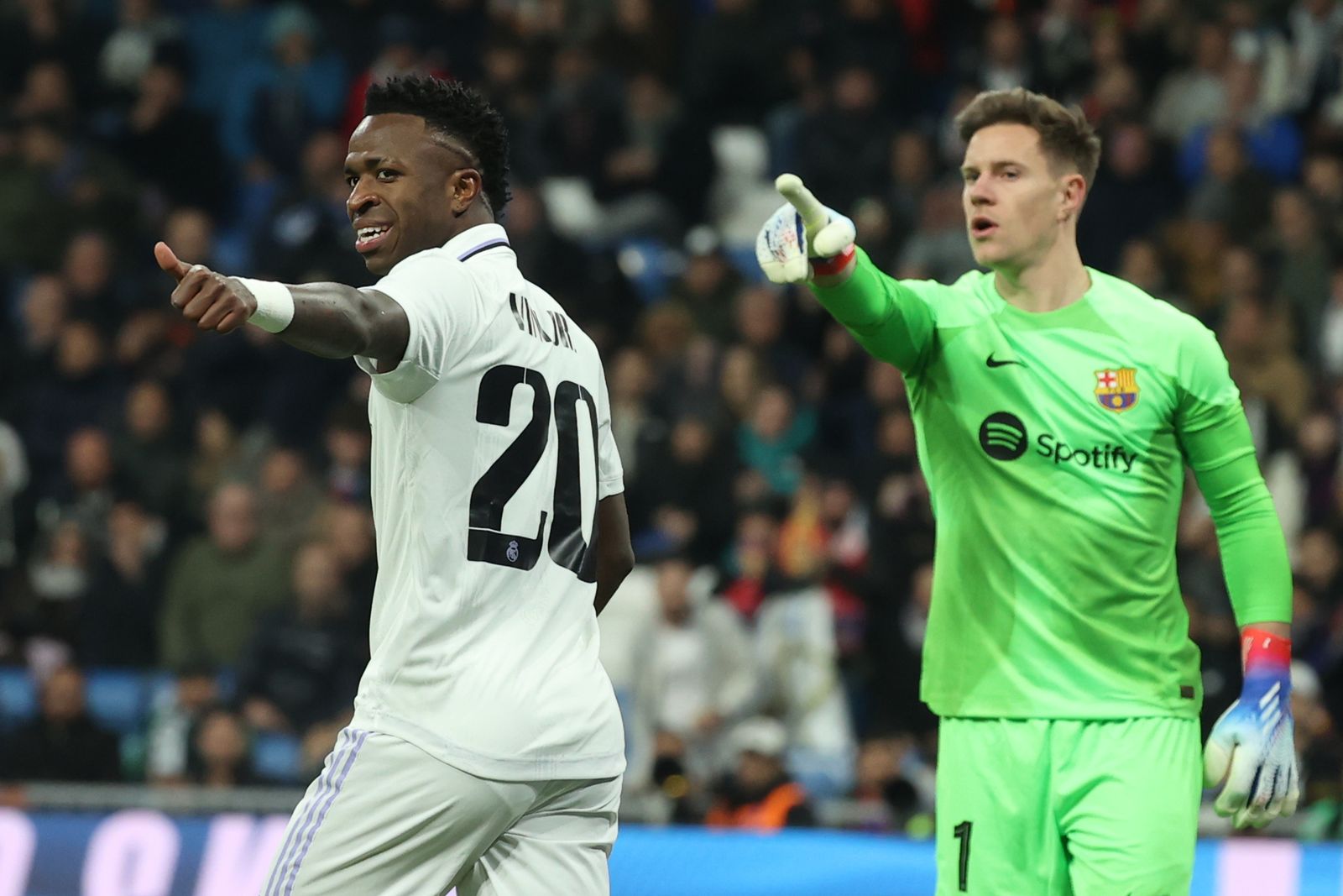 Las fotos del Real Madrid - Barcelona