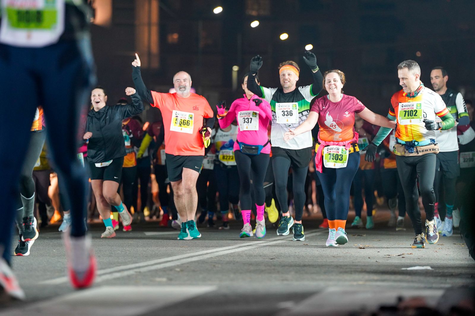 En imágenes: búscate en tu llegada a meta de la Carrera de San Antón 2026 (16)