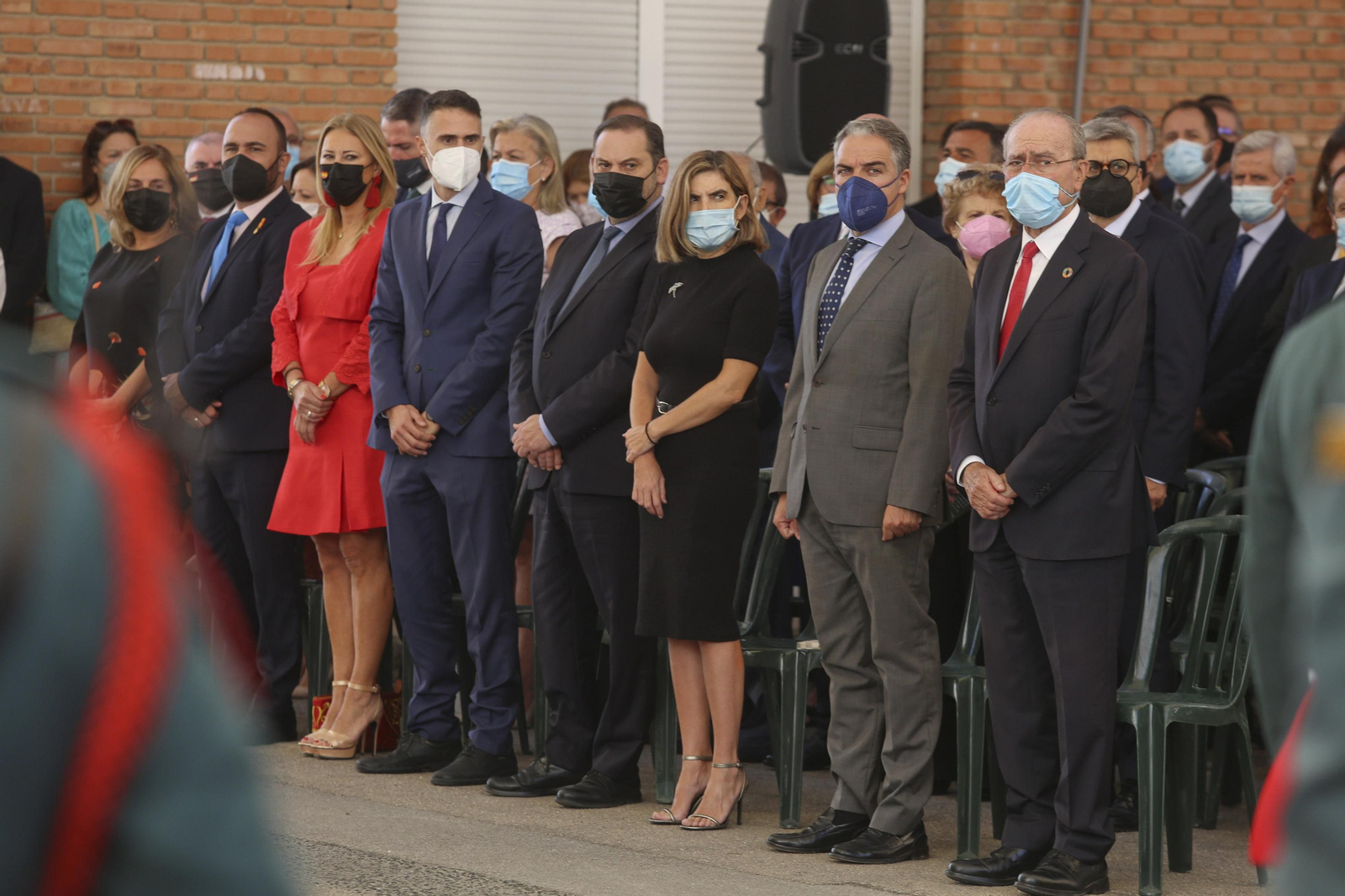 Las fotos de la celebración de la Patrona de la Guardia Civil en Málaga