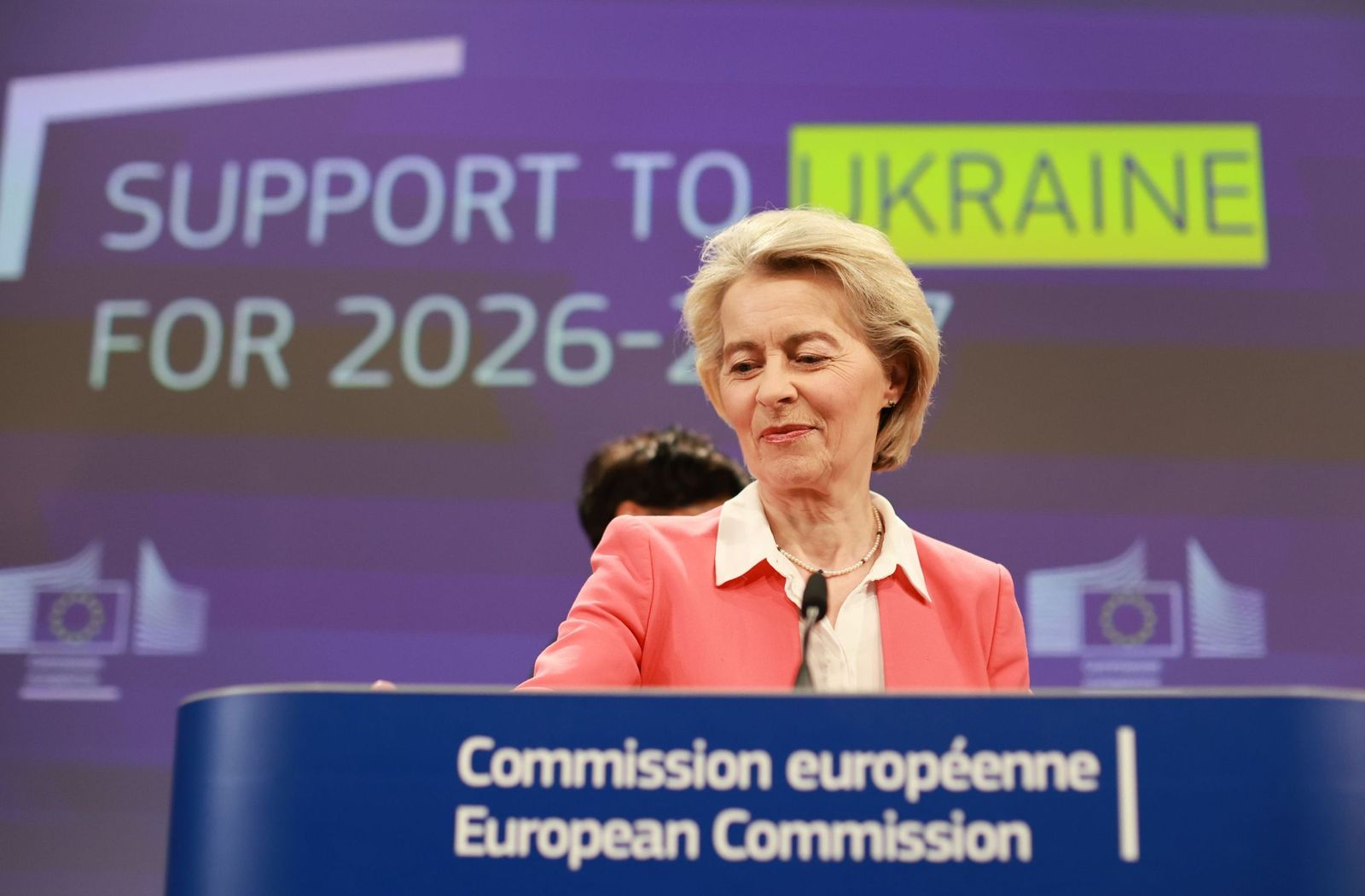La presidenta de la Comisión Europea, Ursula von der Leyen.