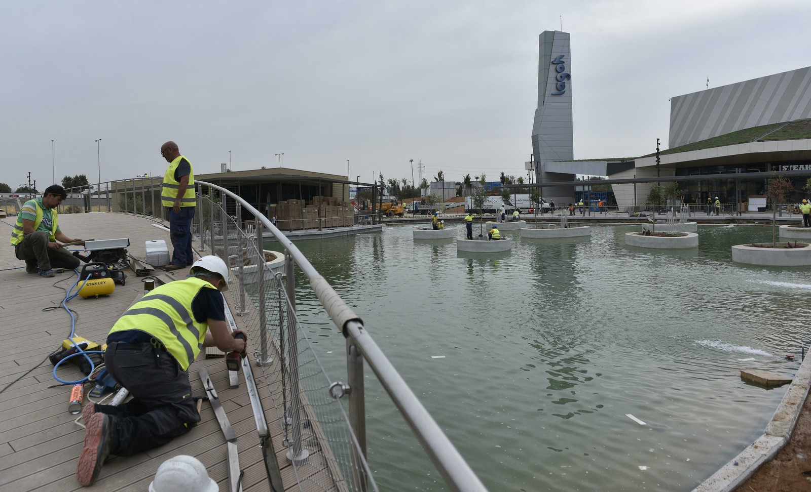 Recorrido visual por el Centro Lagoh de Palmas Altas: últimos preparativos para el estreno