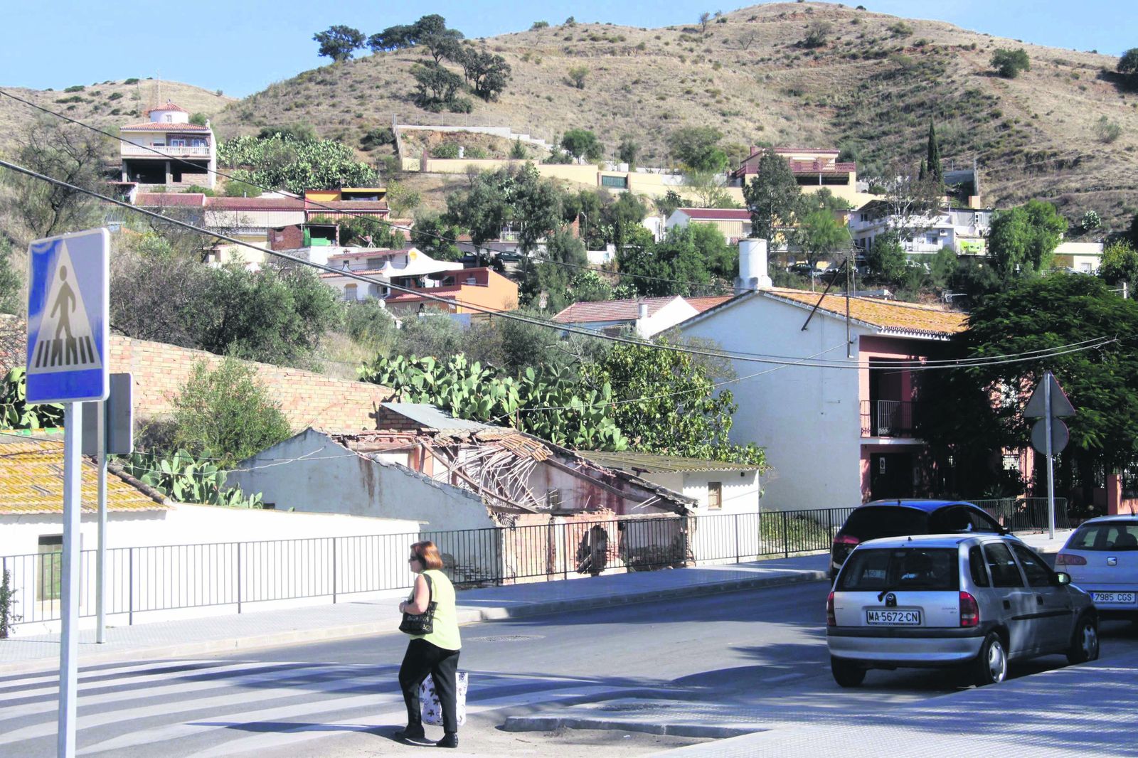 Una vista general de Campanillas.