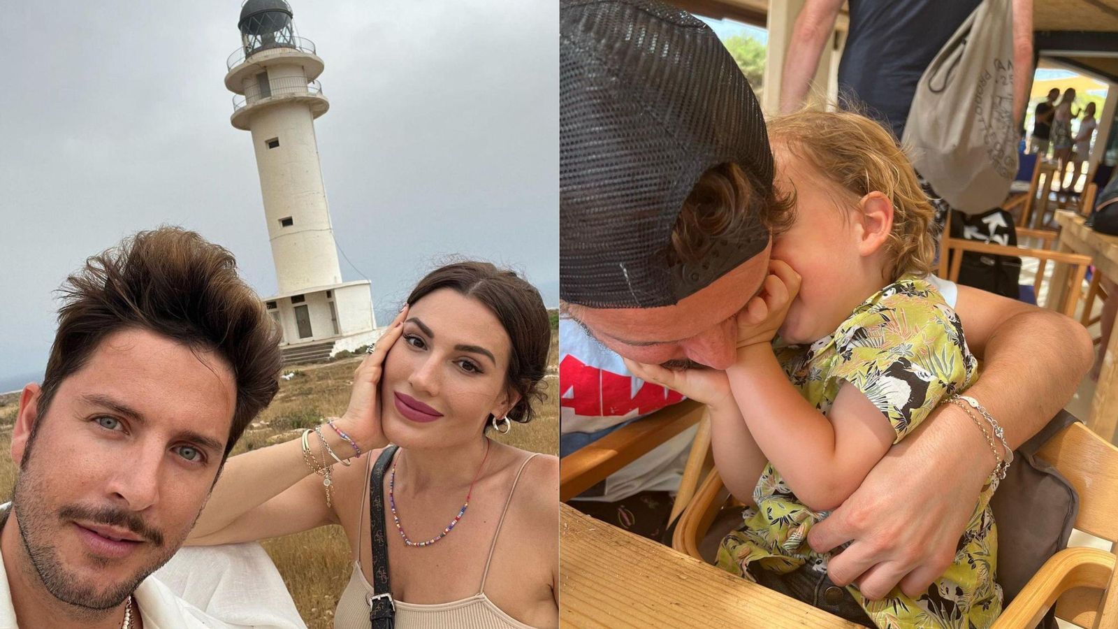 Manuel Carrasco disfruta de unos días en familia en Formentera