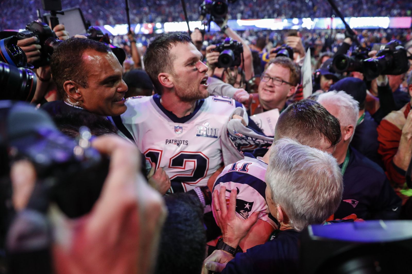 Las imágenes de la final de la Super Bowl