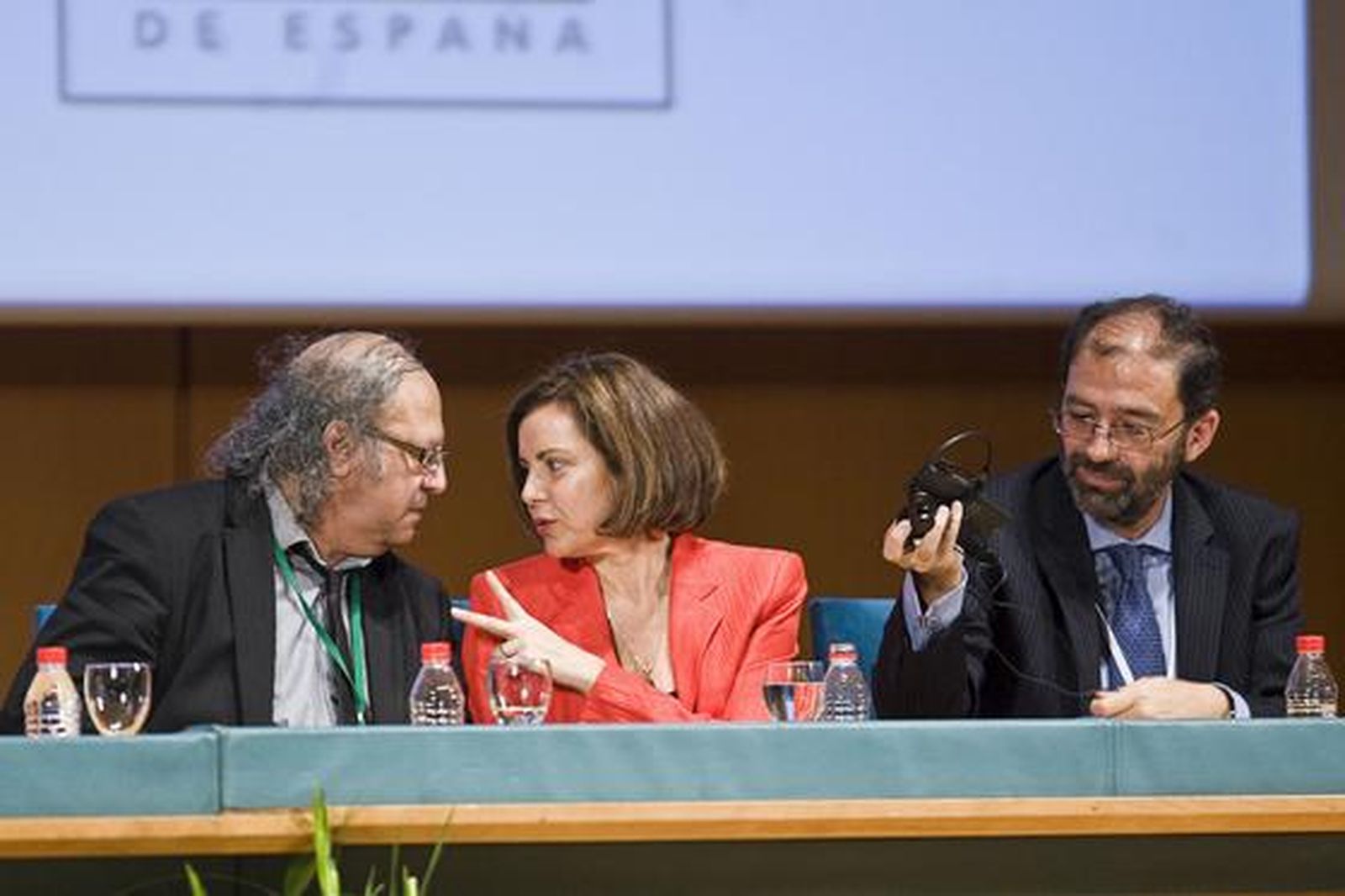 Los Príncipes de Asturias clausuran el Congreso Mundial de Periodismo en Cádiz. 

Foto: Julio Gonzalez