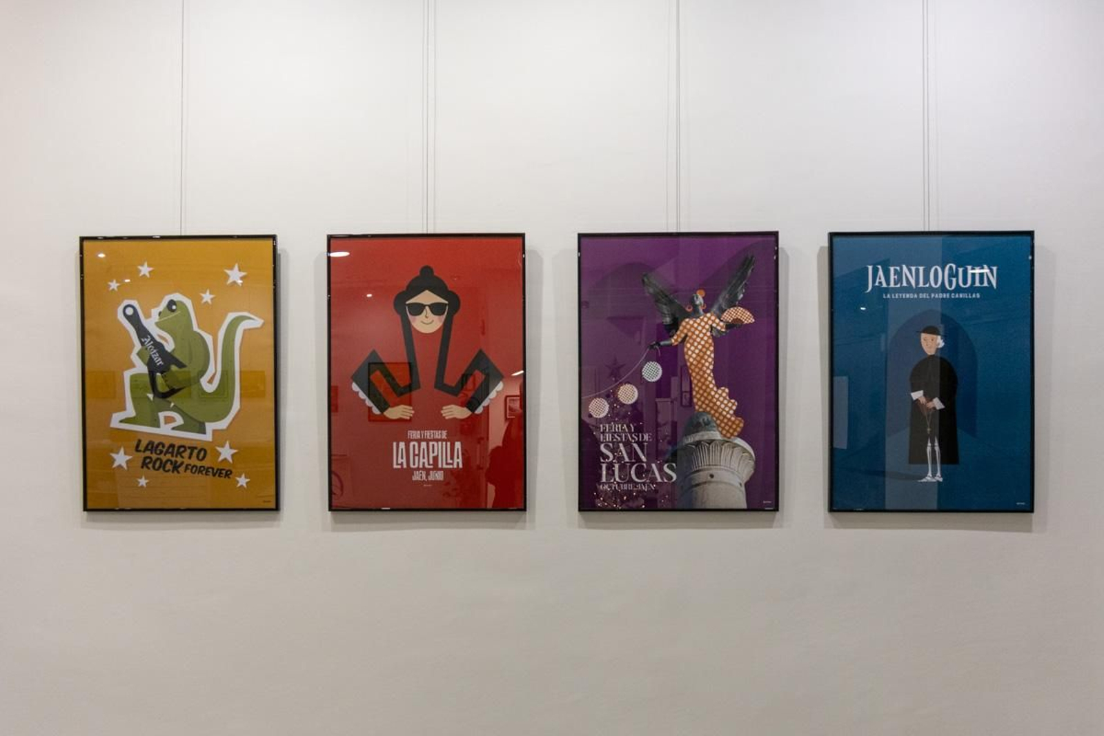 El Creata celebra 20 años en activo con esta exposición llena de guiños a Jaén en Azur