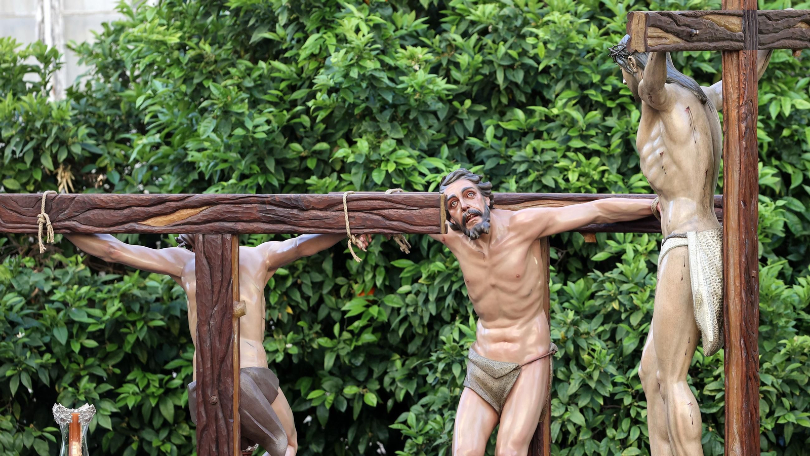 Imágenes de la Hermandad del Perdón en el Domingo de Ramos de Jerez 2025