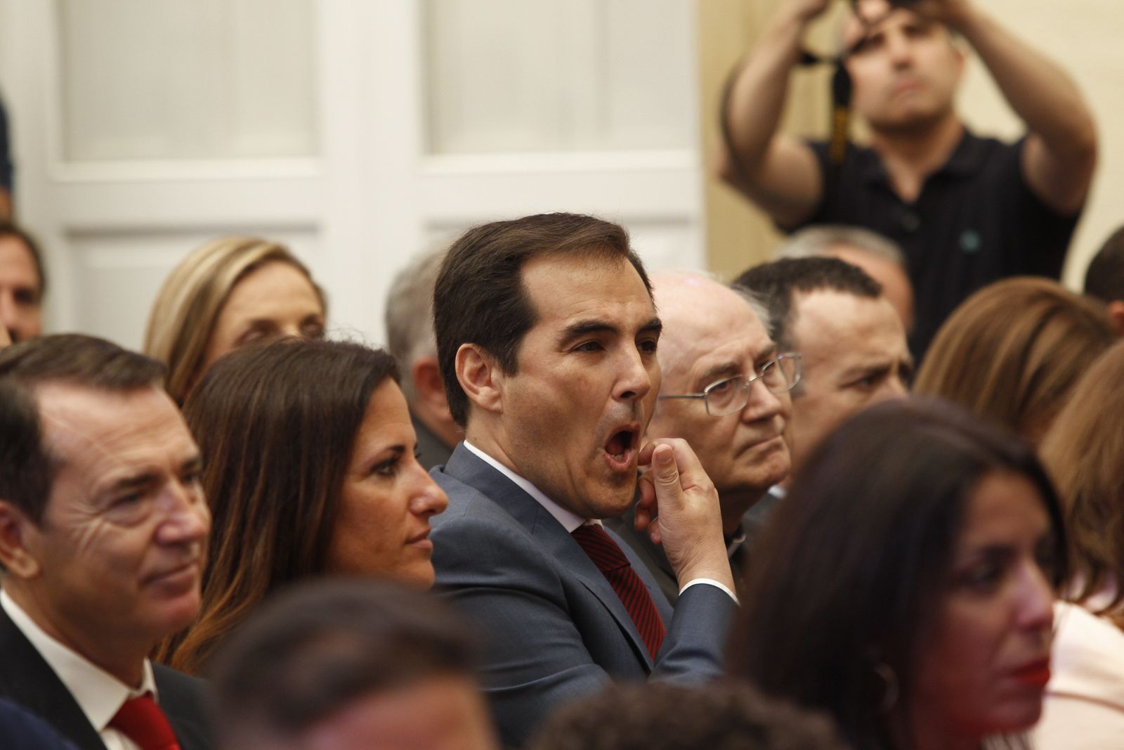 Pleno investidura Presidente Diputación de Almería. Javier Aureliano García