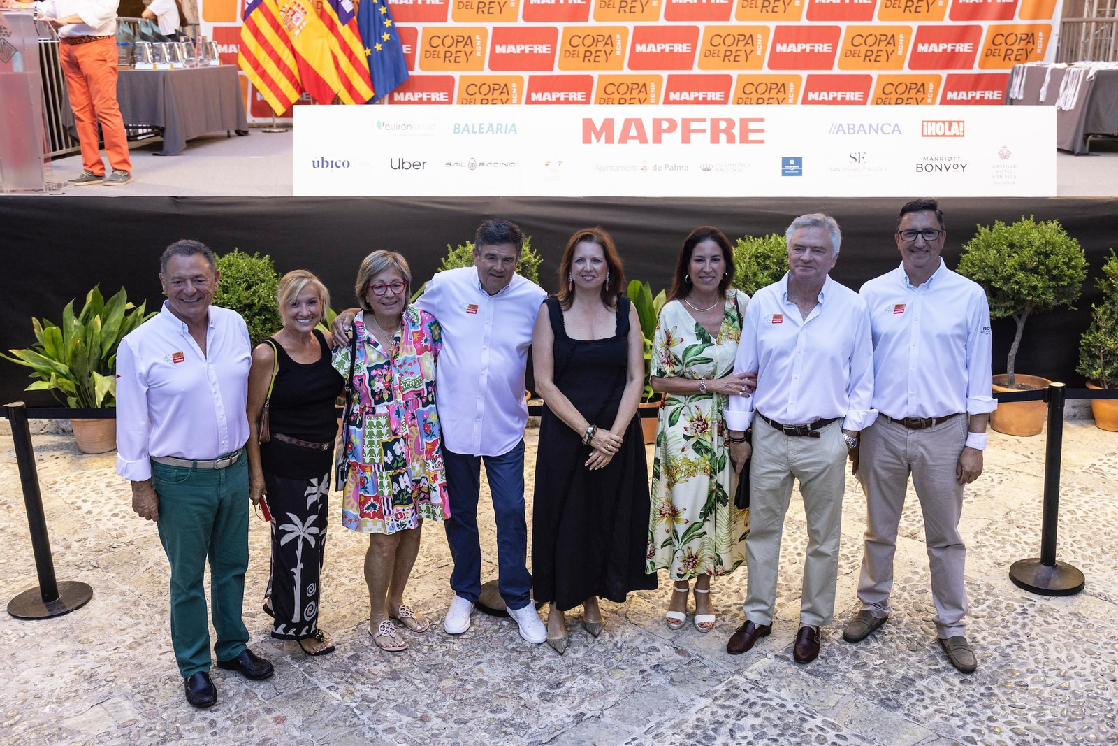 Las fotos de la entrega de premios de la Copa del Rey Mapfre de vela