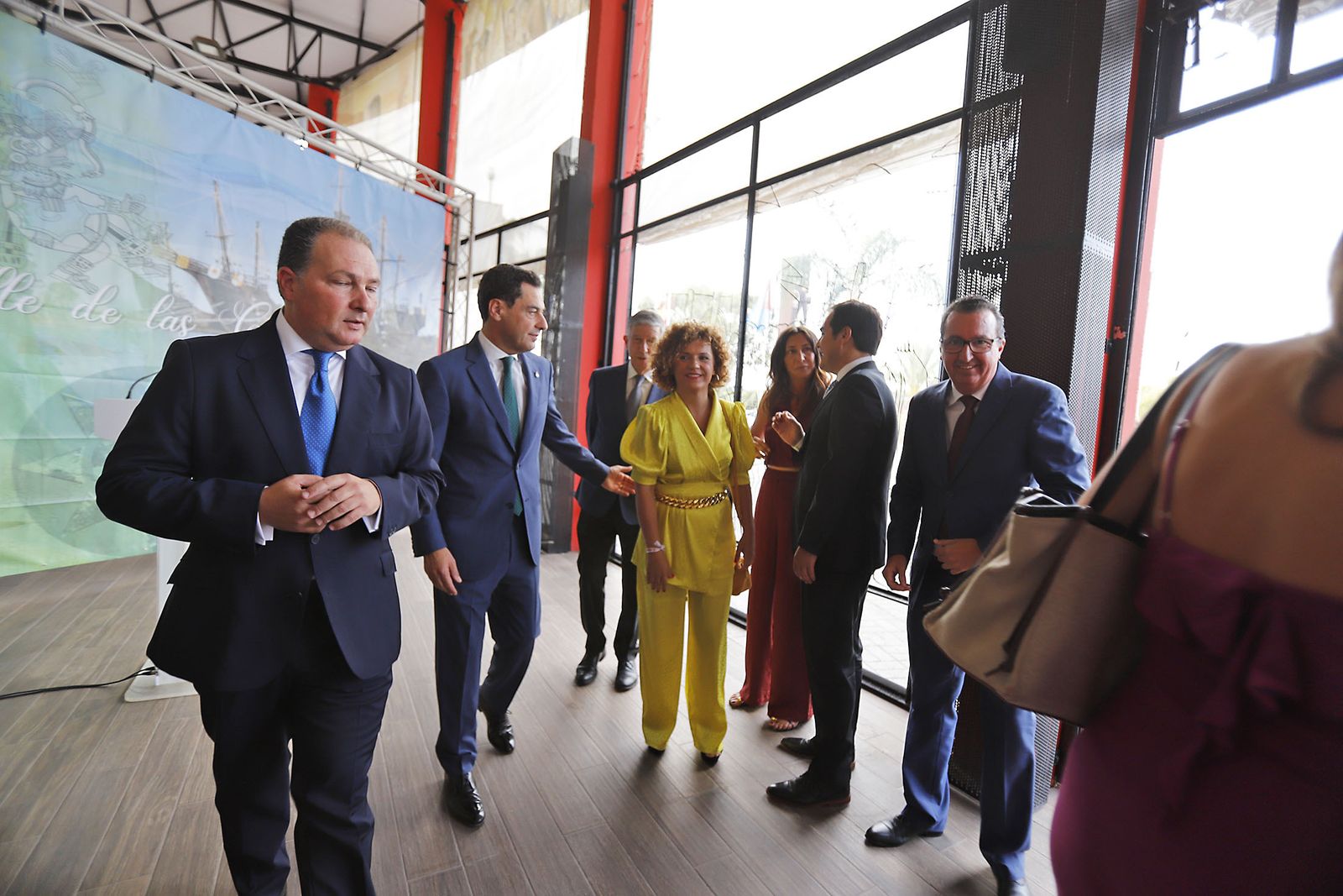 Imágenes de la constitución de la Diputación de Huelva