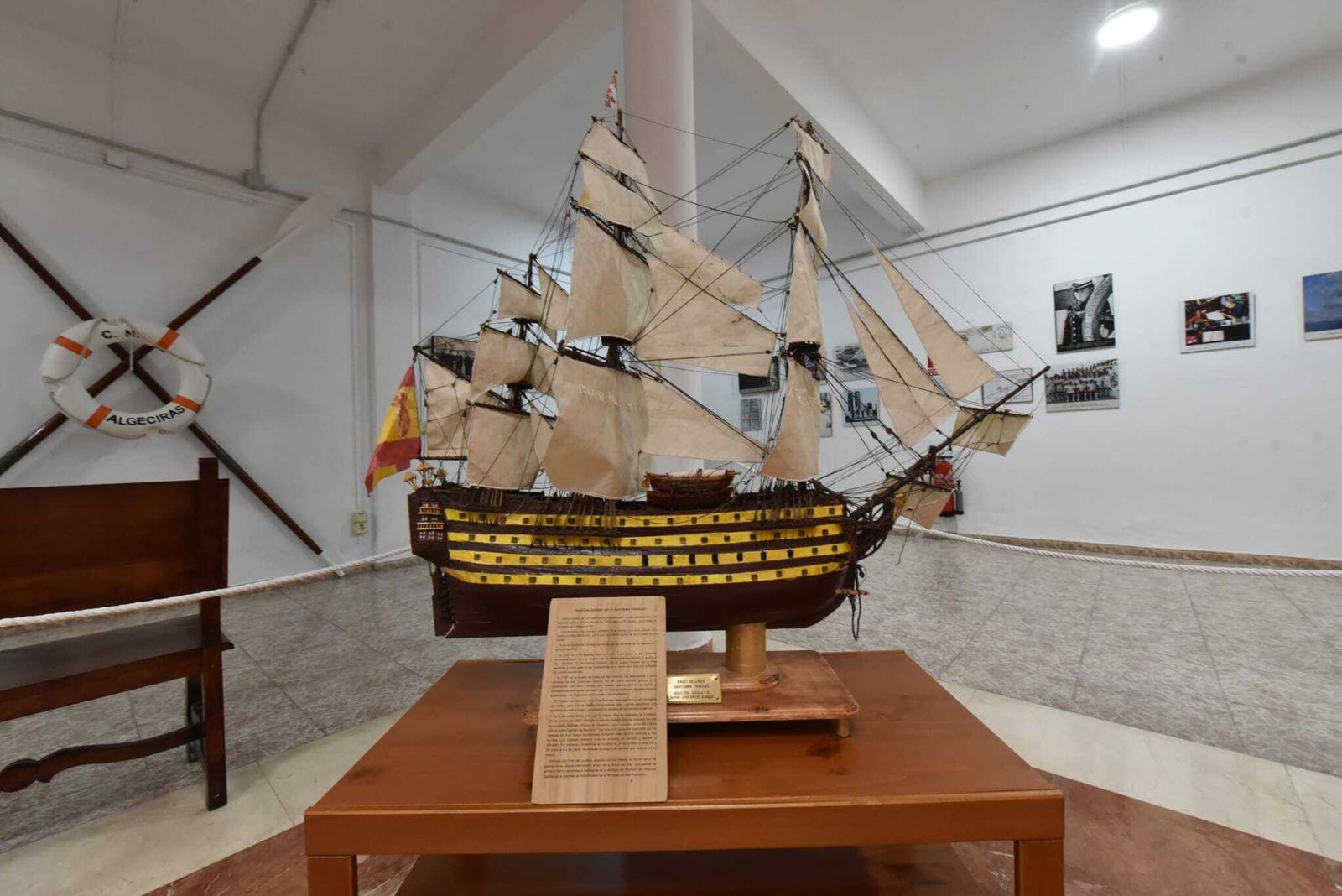 Una de las piezas mostradas en la exposición.