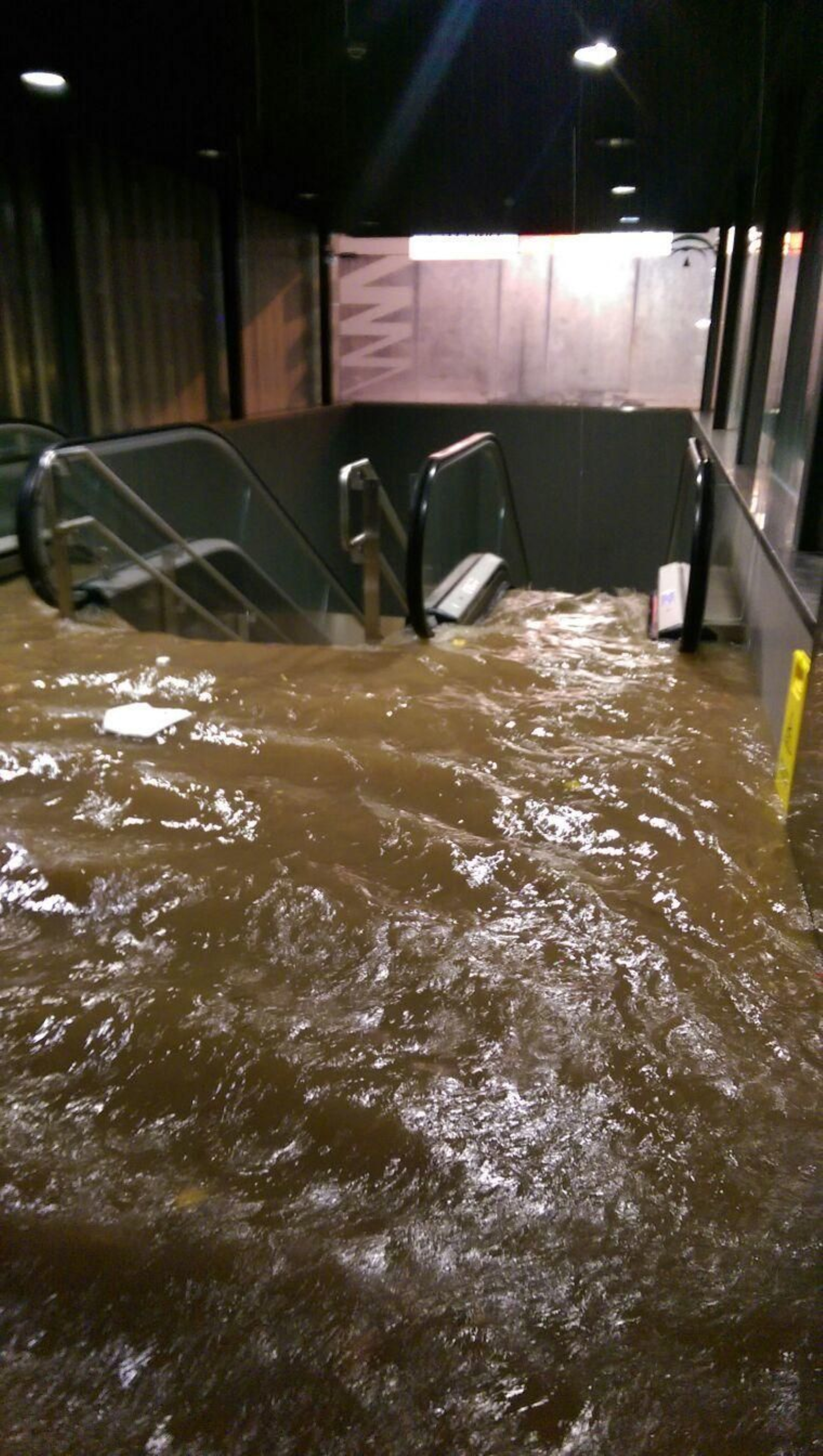 Imágenes de las fuertes lluvias en la provincia