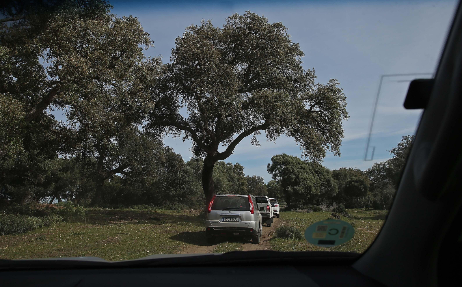 Visita de Teresa Ribera a la finca La Almoraima