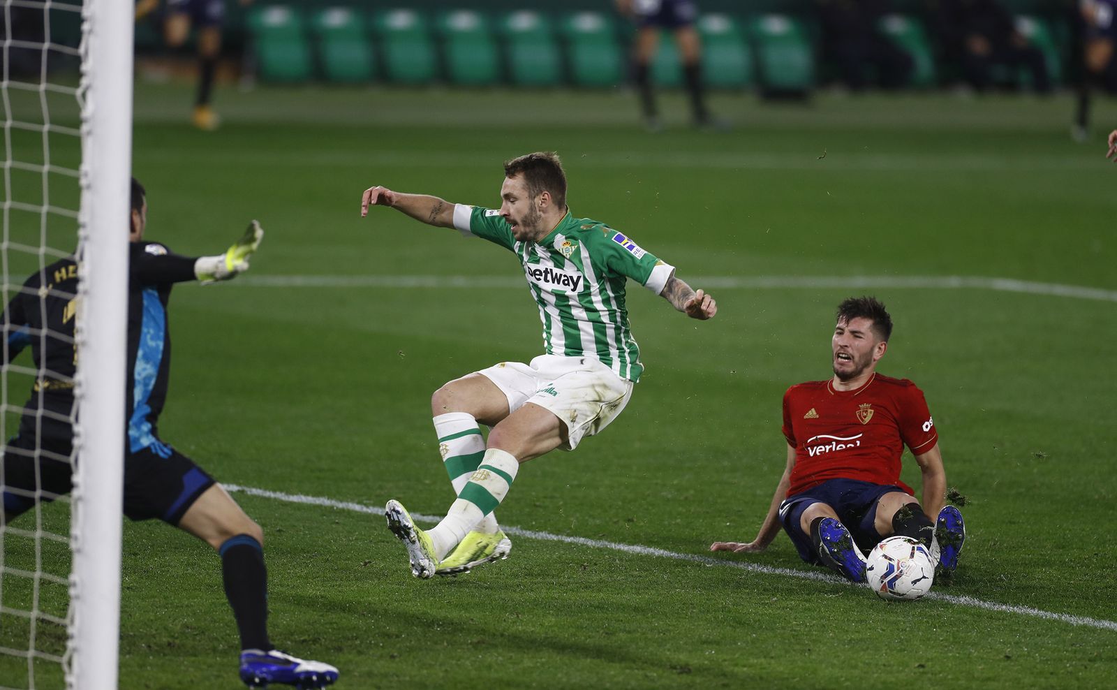 Las imágenes del Betis-Osasuna